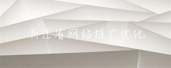 浙江省網(wǎng)站推廣優(yōu)化